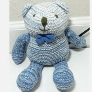 Elegant Baby Ombre Knit Plush Teddy Bear